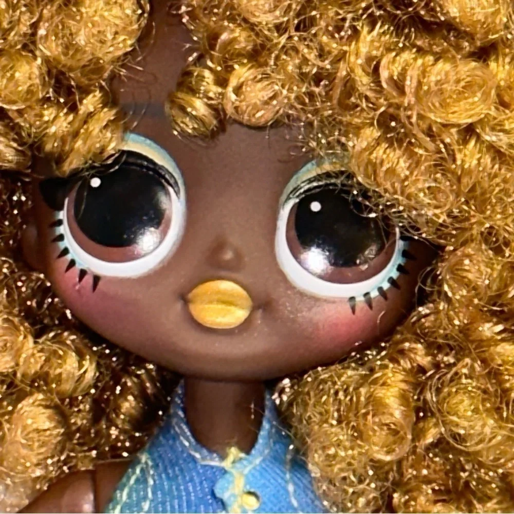 L.O.L. Surprise! LOL Surprise OMG Movie Magic SOUL AGENT Doll Gold Afro RARE